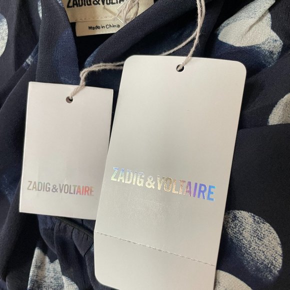 Rooka Dot Mini Silk Dress from Zadig & Voltaire - Picture 8 of 10